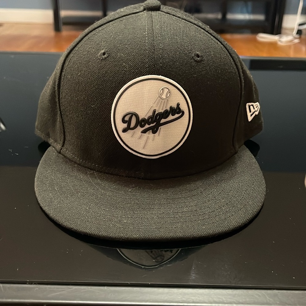 La dodgers black SnapBack